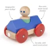 Wooden Magnetic Racer - Blue