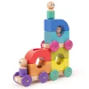 Wooden Magnetic Rainbow Tram