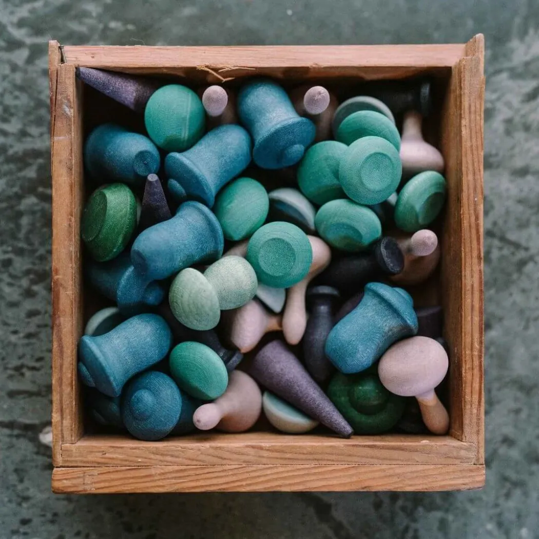 Wooden Mandala Mix Set - Cold