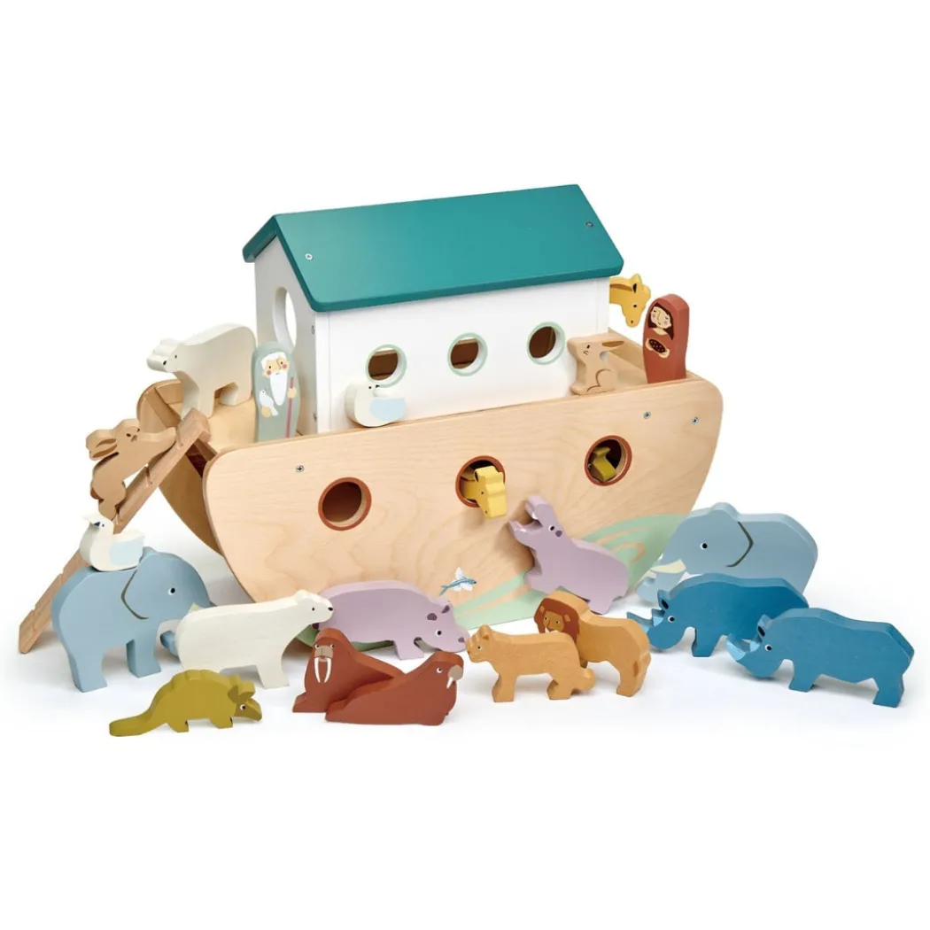 Wooden Noah’s Ark Play Set