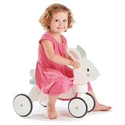 Wooden Rabbit Ride On Toy