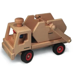 Wooden Toy Skip Dump Truck