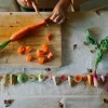 Wooden Veggies Play Set