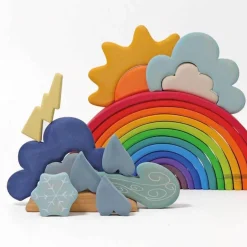 Wooden Weather Building Set