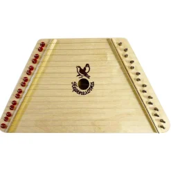 Wooden Zither with Case